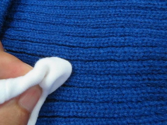 On-site fabric rubbing check